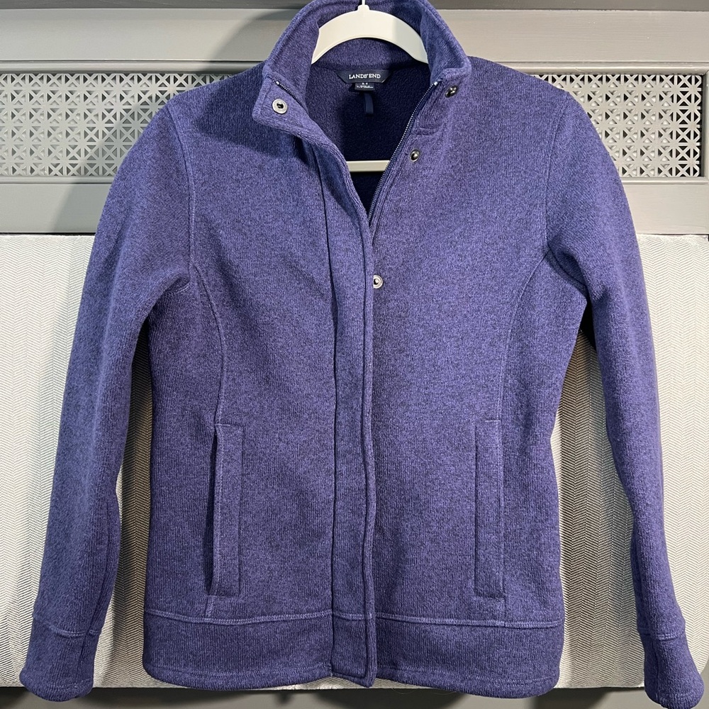 Land’s End Full-zip Sweater Jacket